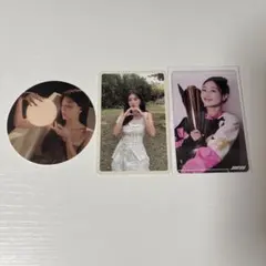 【3枚セット】TWICE ジヒョ トレカ ステッカー