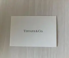 Tiffany & Co. 購入証明書 カード 10枚（バラ売り可能） - メルカリ