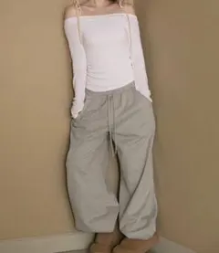 andmary heart hip sweat pants gray - メルカリ