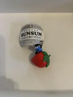 PUPPET SUNSUN スンスンを探せマスコット　スンスンとイチゴ