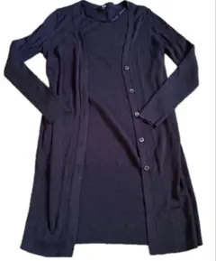 UNIQLO ネイビー ロングカーディガン S