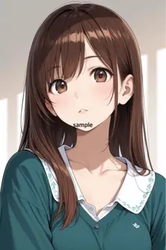 m1324 AIイラスト　かわいい　A4ポスター
