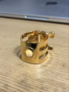 【中古】ウッドストーン バリトンサックス リガチャー ゴールドプレート 中古】ウッドストーン バリトンサックス リガチャー ゴールドプレート