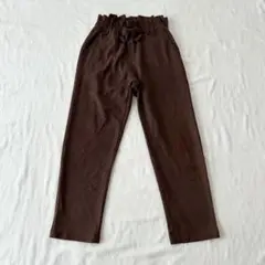 ブランシェス　branshes 裏起毛　ブラウン　パンツ　150
