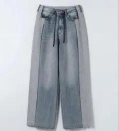 JEANASIS スウェットコンビデニムパンツのサムネイル