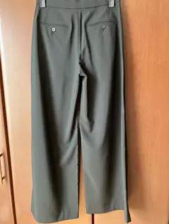 【美品】UNIQLO C 感動タックワイドパンツ ブラック　Sサイズ