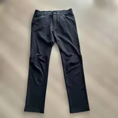 Find-Out ストレッチ ゴルフ パンツ ブラック M スリムフィット