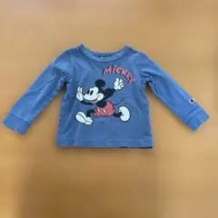 チャンピオン ミッキーマウス 長袖カットソー 90