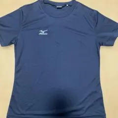 MIZUNO スポーツウェア Tシャツ ネイビー Lサイズ