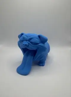 ぶさきゃわブルドッグ(ターコイズ）