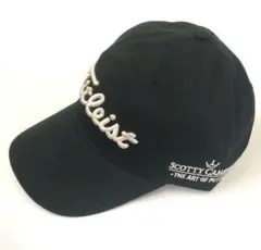 タイトリスト　レアキャップ 未使用品　サイドマークキャメロン黒