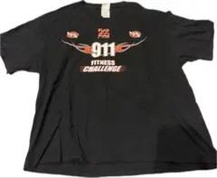 古着 911 FITNESS CHALLENGE Tシャツ L
