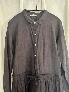 綿 ロングワンピース