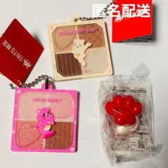 ケアベア アクリルキーホルダー 2種セット ぷにぷに肉球スクイーズ タイトー
