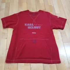 KARL HELMUT 赤色 スウェットTシャツのサムネイル