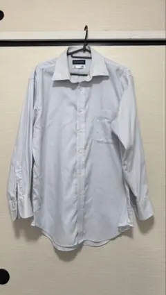 【美品】CHRISTIAN ORANI 長袖ワイシャツ L 綿100% 形態安定