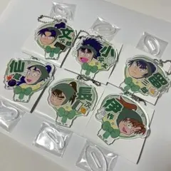 忍たま乱太郎　デコうちわキーチェーン　6年生　セット