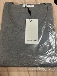 LACOSTE カットソーレディース　40グレイ　綿100%