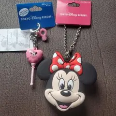 ディズニー バックチャーム ミニー