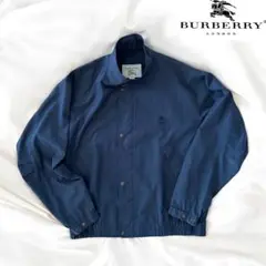 現行タグ　BURBERRYバーバリー　ナイロンジャケット ブルゾン 34 BURBERRY (バーバリー) リバーシブル ヴィンテージチェック×無地