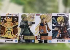 NARUTO 4体セットGrandista ナルト　忍界造形列伝　ミナト　ボルト
