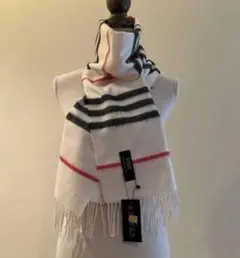 UGG アルパカ　マフラー　プレゼント　新品　アグ　ホワイト　白　ブラック　黒 2026年最新】UGG メンズ マフラーの人気アイテム - メルカリ