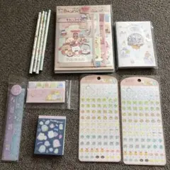 すみっコぐらし シール、レターセット、メモ帳など文具11点セット