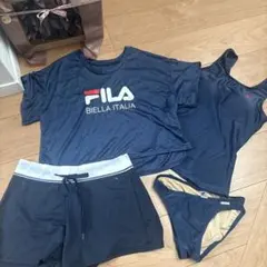 訳あり！新品FILA ビキニ4点セット　9号