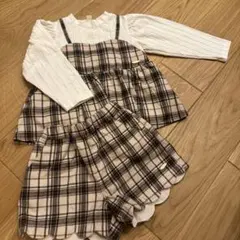 après les cours チェックセットアップ　size100