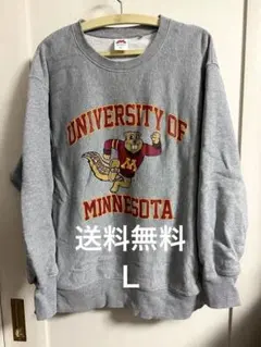 送料無料‼️アメカジ　トレーナー スウェット　Ｌ　ヴィンテージ