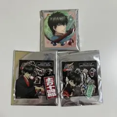 銀魂　缶バッジ　アクリルキーホルダー 土方十四郎 3点セット　テレ東本舗　春の錦