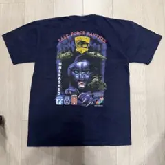 Tシャツ ネイビー ミリタリー　バックプリント　パンサー　グラフィック