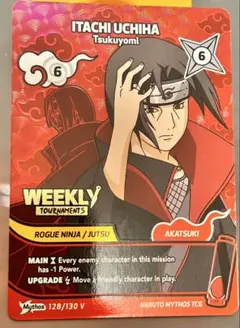 NARUTO MYTHOS TCG ITACHI イタチ 海外版限定プ