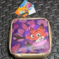 ディズニー ズートピア2 しまむら スクエアポーチ ニック