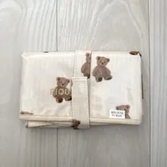 ジェラピケ　おむつ替えシート　ベア