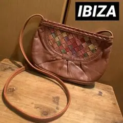IBIZA レザーショルダーポーチ