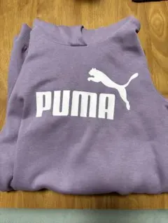 PUMA ラベンダー フード付きパーカーガールズ130cm