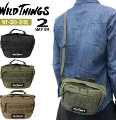 新品　WILD THINGS 2WAY ショルダーバッグ WT-380-3005のサムネイル