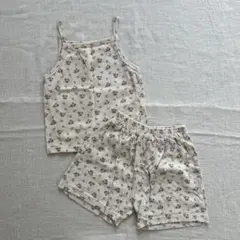 aosta 小花柄ルームウェアセット