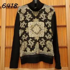 【美品】ETRO ペイズリー 総柄 長袖 ニット セーター M ベージュ系 楽天市場】エトロ（ニット・セーター｜トップス）：レディース