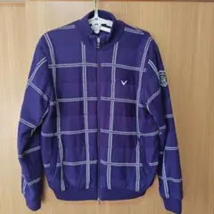 キャロウェイ CALLAWAY　ゴルフウェア ジップジャンパー 刺繍ロゴ