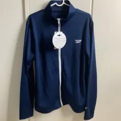 Reebok ネイビー ジャージ フルジッパーS