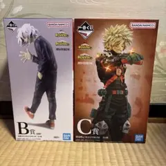 僕のヒーローアカデミア 一番くじ B.C賞 死柄木弔 爆豪勝己 フィギュア