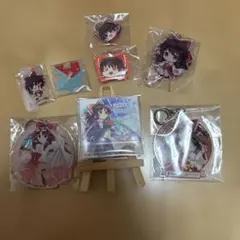 最終お値下げ　東方Project 博麗霊夢　アクリルキーホルダー 7個セット