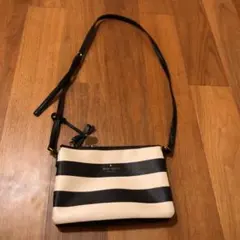 ケイトスペード　ショルダーバッグ　ボーダー