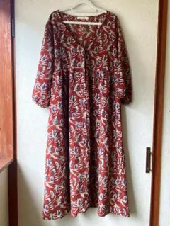 chocol raffine robe 花柄ワンピース　羽織り