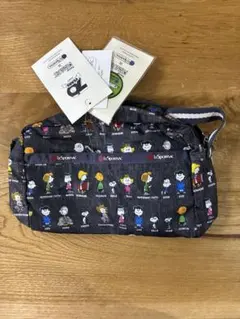 LeSportsac PEANUTSショルダーバッグ70周年コラボスヌーピー新品