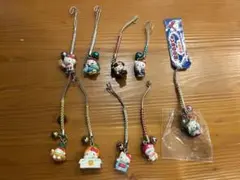 ご当地ハローキティストラップ 9個セット