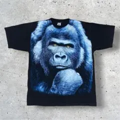 USA製 90's Murina Bobby G's ゴリラ Tシャツ 黒XL