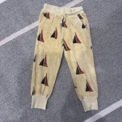 BOBO CHOSES セーリングボート柄 ロングパンツ 2-3歳